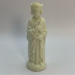 ANRI Renaissance White King Replacement Chess Piece Arthur Felt Bottom